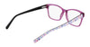 Marchon NYC 5023 Eyeglasses / Black/Blue Mosaic / Size 53