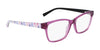 Marchon NYC 5023 Eyeglasses / Black/Blue Mosaic / Size 53
