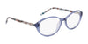 Marchon NYC 5025 N Eyeglasses | Size 55 / Crystal Brown/Brown Marble