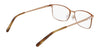 Marchon NYC 4024 Eyeglasses / Dark Brown / Size 53