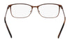 Marchon NYC 4024 Eyeglasses / Dark Brown / Size 53