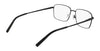 Marchon NYC 9009 Eyeglasses / Satin Black / Size 52