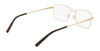 Marchon NYC 9009 Eyeglasses / Satin Black / Size 52