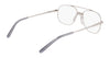 Marchon NYC 9010 Eyeglasses / Shiny Gold / Size 55