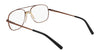 Marchon NYC 9010 Eyeglasses / Shiny Gold / Size 55