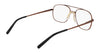 Marchon NYC 9010 Eyeglasses / Shiny Gold / Size 55