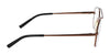 Marchon NYC 9010 Eyeglasses / Shiny Gold / Size 55