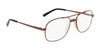 Marchon NYC 9010 Eyeglasses / Shiny Gold / Size 55