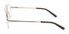 Marchon NYC 9010 Eyeglasses / Shiny Gold / Size 55