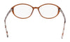 Marchon NYC 5025 N Eyeglasses | Size 55 / Crystal Brown/Brown Marble