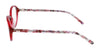 Marchon NYC 5025 N Eyeglasses | Size 55 / Crystal Brown/Brown Marble