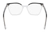Marchon NYC 5509 Eyeglasses | Size 53 / Black Crystal