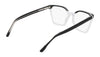 Marchon NYC 5509 Eyeglasses | Size 53 / Black Crystal