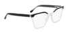 Marchon NYC 5509 Eyeglasses | Size 53 / Black Crystal