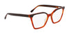 Marchon NYC 5509 Eyeglasses | Size 53 / Black Crystal