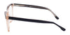 Marchon NYC 5509 Eyeglasses | Size 53 / Black Crystal