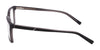 Marchon NYC 3029 Eyeglasses | Size 53 / Black/Matte Smoke Laminate