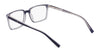 Marchon NYC 3029 Eyeglasses | Size 53 / Black/Matte Smoke Laminate