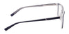 Marchon NYC 3029 Eyeglasses | Size 53 / Black/Matte Smoke Laminate
