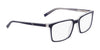 Marchon NYC 3029 Eyeglasses | Size 53 / Black/Matte Smoke Laminate