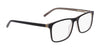 Marchon NYC 3030 Eyeglasses | Size 54 / Black/Grey/Crystal Laminate