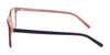 Marchon NYC 3030 Eyeglasses | Size 54 / Black/Grey/Crystal Laminate