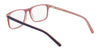 Marchon NYC 3030 Eyeglasses | Size 54 / Black/Grey/Crystal Laminate