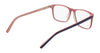 Marchon NYC 3030 Eyeglasses | Size 54 / Black/Grey/Crystal Laminate