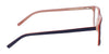Marchon NYC 3030 Eyeglasses | Size 54 / Black/Grey/Crystal Laminate