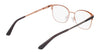 Marchon NYC 4031 Eyeglasses | Size 52 / Black/Copper
