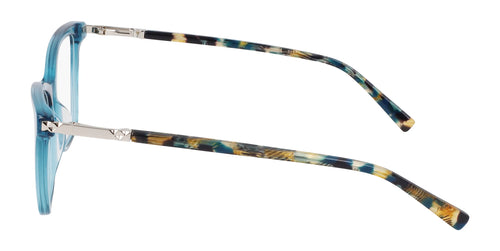 Marchon NYC 5040 Eyeglasses / Size 53 / Aqua Crystal
