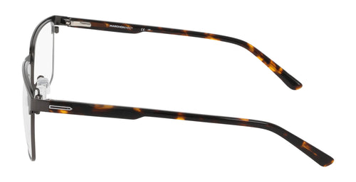 Marchon NYC 2038 Eyeglasses / Size 56 / Matte Dark Gunmetal