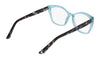 Marchon NYC 5041 Eyeglasses | Size 54 / Aqua Crystal