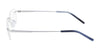 Pure AIRLOCK REFINE Eyeglasses / Silver / Size 52