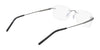 Pure AIRLOCK REFINE Eyeglasses / Silver / Size 52