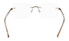 Pure AIRLOCK CHARMED Eyeglasses / Semi Matte Rose Gold / Size 52