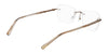 Pure AIRLOCK CHARMED Eyeglasses / Semi Matte Rose Gold / Size 52