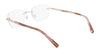 Pure AIRLOCK CHARMED Eyeglasses / Semi Matte Rose Gold / Size 52