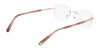 Pure AIRLOCK CHARMED Eyeglasses / Semi Matte Rose Gold / Size 52