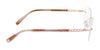 Pure AIRLOCK CHARMED Eyeglasses / Semi Matte Rose Gold / Size 52