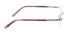 Pure AIRLOCK CHARMED Eyeglasses / Semi Matte Rose Gold / Size 52