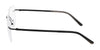 Pure AIRLOCK BRACE Eyeglasses / Black / Size 54