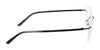Pure AIRLOCK BRACE Eyeglasses / Black / Size 54