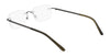 Pure AIRLOCK BRACE Eyeglasses / Black / Size 54