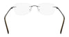 Pure AIRLOCK BRACE Eyeglasses / Black / Size 54