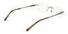 Pure AIRLOCK PATINA Eyeglasses / Gold / Size 53
