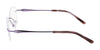 Pure AIRLOCK PATINA Eyeglasses / Gold / Size 53