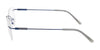 Pure AIRLOCK CROP Eyeglasses / Satin Gunmetal / Size 54