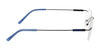 Pure AIRLOCK CROP Eyeglasses / Satin Gunmetal / Size 54