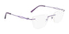 Pure AIRLOCK SKYE Eyeglasses / Gold / Size 53